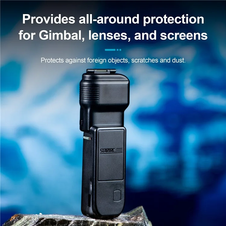STARTRC 1139099 Per DJI Osmo Pocket 3 Protezione Gimbal in Plastica Schermo Copertura Obiettivo