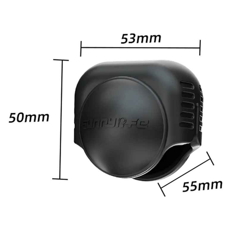 SUNNYLIFE X4-BHT817 for Insta360 X4 Camera Lens Cap Silicone Protective Case - Blue