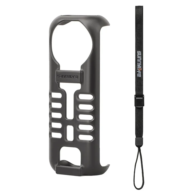 SUNNYLIFE X4-SD813 para Insta360 X4 Funda Conductividad Térmica de Grafeno Protector con Correa Antiextravío