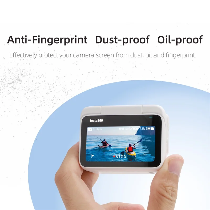 SUNNYLIFE G3S-BHM829 2Pcs for Insta360 GO 3 / GO 3S Camera Screen Protector Tempered Glass Film