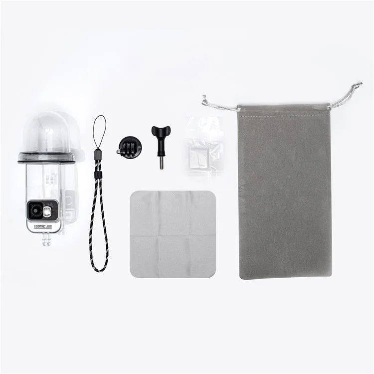 STARTRC 1136906 For DJI Osmo Pocket 3 Action Camera Underwater Protective Case Waterproof Diving Housing