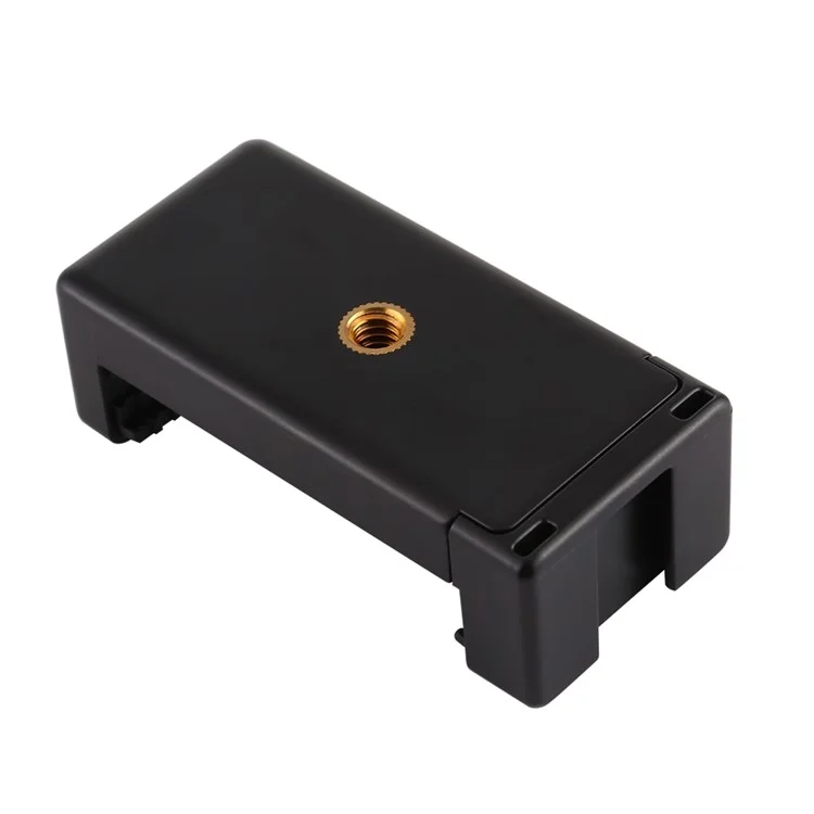 PULUZ PU448 1 / 4 Screw Hole Phone Clamp Tripod Connector Retractable Plastic Phone Clip