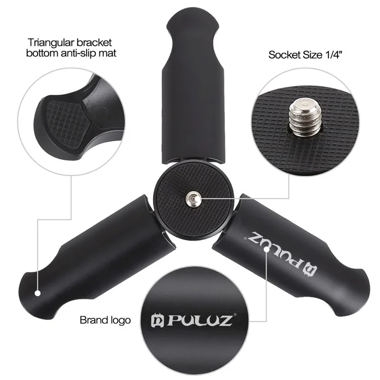 Puluz PU372 Для Серии Действий DJI Osmo / Складывание Смартфона Складывает Переносную Стойку на Рабочем Столе