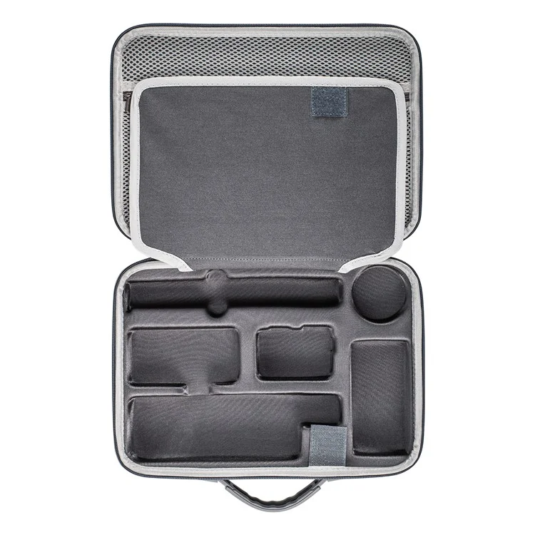 STARTRC 1151756 For DJI Osmo Action 5 Pro Action Camera S-Shaped Texture PU Leather Portable Storage Bag
