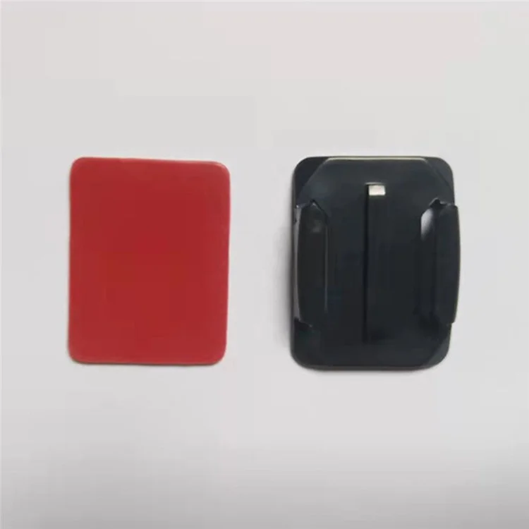 For Gopro / Sargo / DJI Action Camera Mount Base Adhesive Helmet Mounting Bracket - Curved