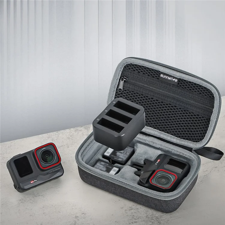 Bolsa de almacenamiento y caja de protección anti-arañazos para la cámara de acción Insta360 Ace Pro 2 / Ace Pro / Ace