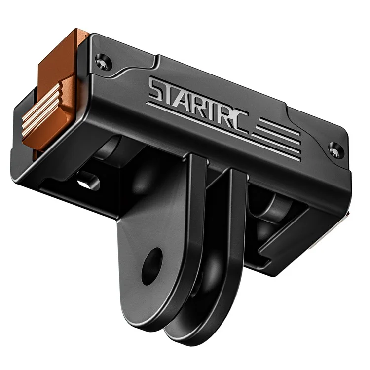 STARTRC 1151916 Base de câmera adaptadora magnética de liberação rápida de plástico para DJI Osmo Action 5 Pro