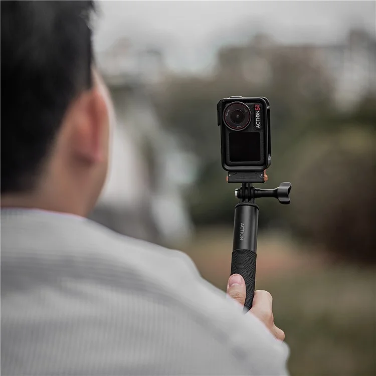 STARTRC 1151916 Base de câmera adaptadora magnética de liberação rápida de plástico para DJI Osmo Action 5 Pro