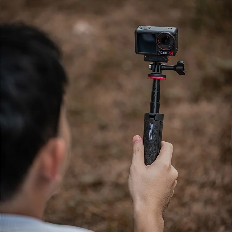 STARTRC 1151916 Base de câmera adaptadora magnética de liberação rápida de plástico para DJI Osmo Action 5 Pro