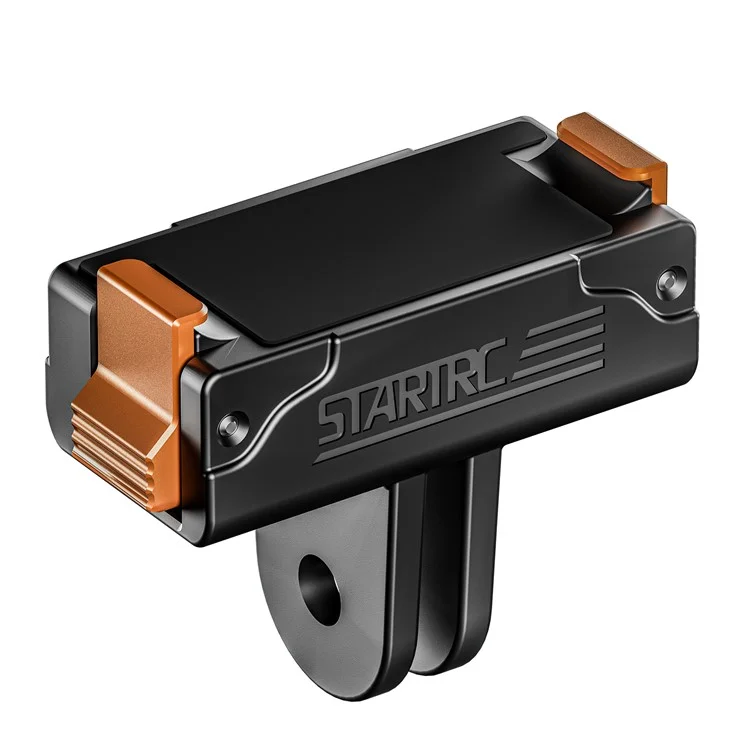 STARTRC 1151916 Base de câmera adaptadora magnética de liberação rápida de plástico para DJI Osmo Action 5 Pro