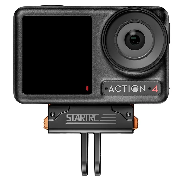 STARTRC 1151916 Base de câmera adaptadora magnética de liberação rápida de plástico para DJI Osmo Action 5 Pro