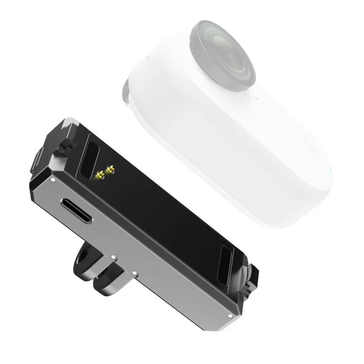 Support magnétique en métal avec port de charge pour Insta360 GO 3S / Go 3