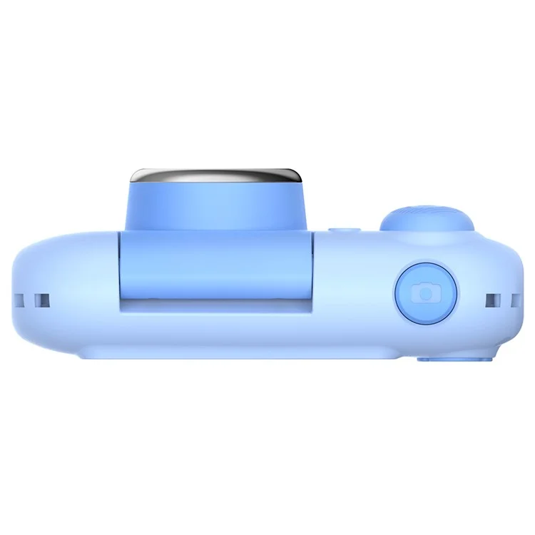 F79 2.4 Inch Screen Kids Digital Camera Flip Lens HD Children Photography Camera - Blue