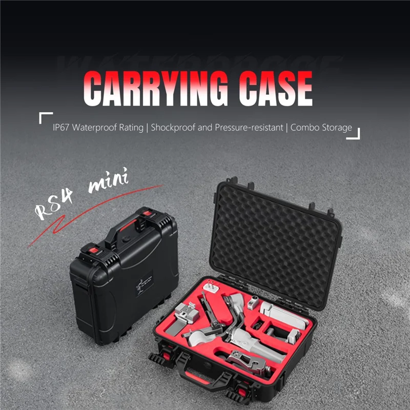 STARTRC 12160020 For DJI Ronin RS4 Mini Stabilizer Waterproof Carrying Case Protective Storage Box