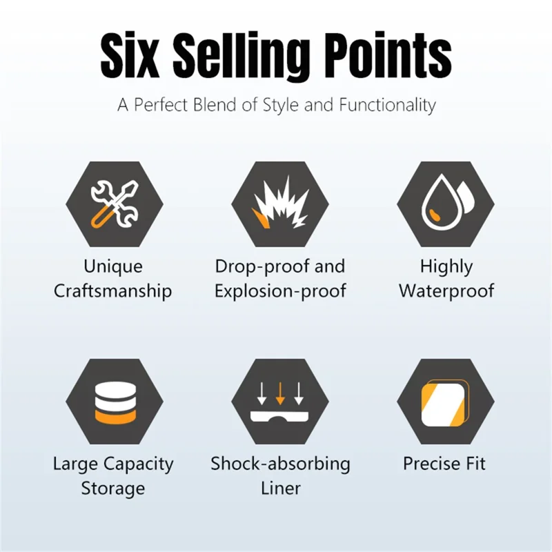 STARTRC 12160020 For DJI Ronin RS4 Mini Stabilizer Waterproof Carrying Case Protective Storage Box