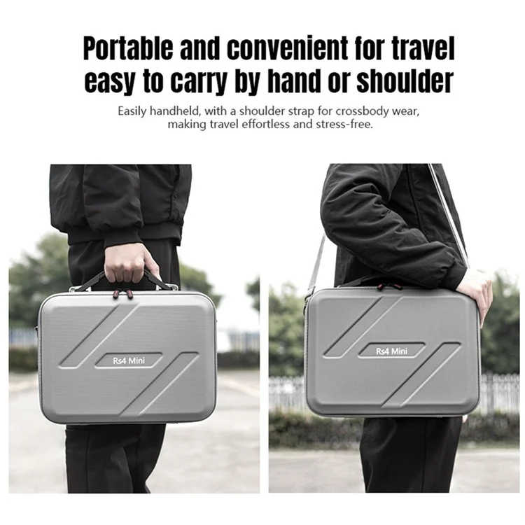 STARTRC 12160021 For DJI RS 4 Mini Stabilizer Handheld Storage Bag Carrying Case with Shoulder