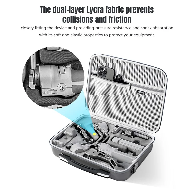 STARTRC 12160021 For DJI RS 4 Mini Stabilizer Handheld Storage Bag Carrying Case with Shoulder