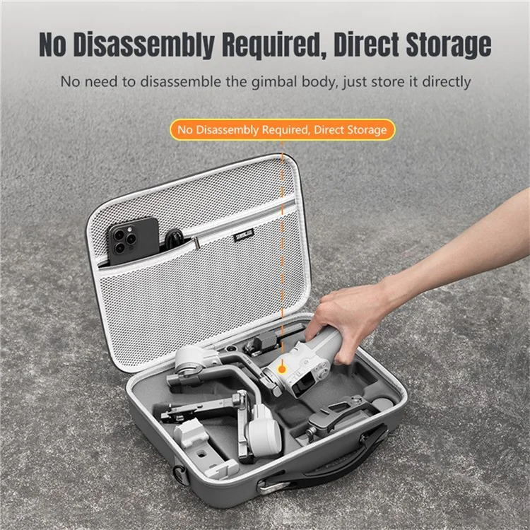 STARTRC 12160021 For DJI RS 4 Mini Stabilizer Handheld Storage Bag Carrying Case with Shoulder