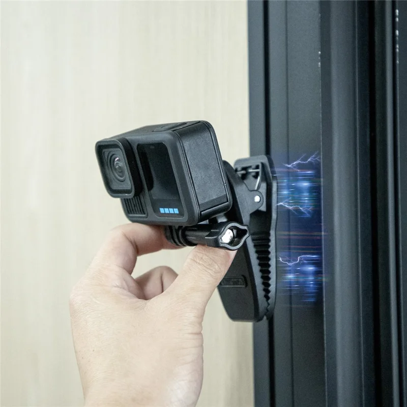 SUNNYLIFE MJ949 360° Magnetic Sun Visor Clip Multi-Purpose Strong Clamp Adjustable Angle