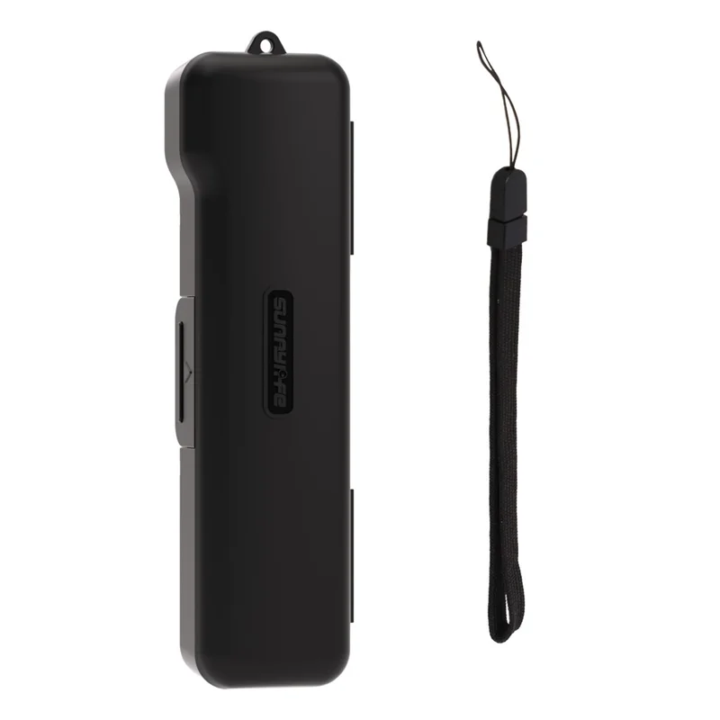 SUNNYLIFE OP3-K981 For DJI Osmo Pocket 3 Protective Case Filters Storage Box with Hand Strap - Black