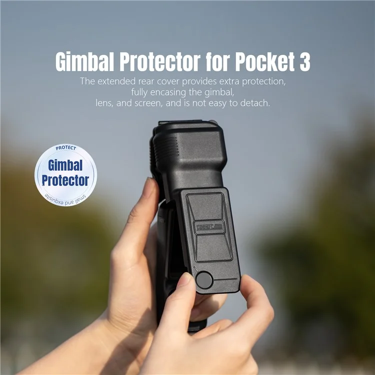STARTRC 1157079 V2 For DJI Osmo Pocket 3 Gimbal Protective Cover Screen Joystick Buttons Protector