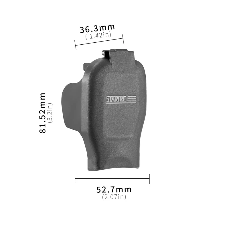 STARTRC 12150095 Versión Corta V2 Funda Protectora de Plástico para DJI Osmo Pocket 3