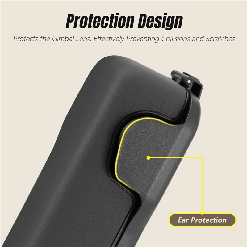 STARTRC 12150095 Versión Corta V2 Funda Protectora de Plástico para DJI Osmo Pocket 3