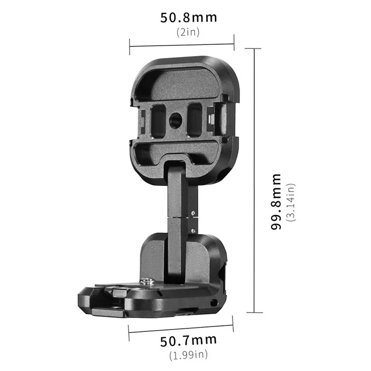 STARTRC 1157475 Magnetischer Erweiterungsadapter in L-Form für DJI Osmo Pocket 3 - Vielseitiges Kamerazubehör