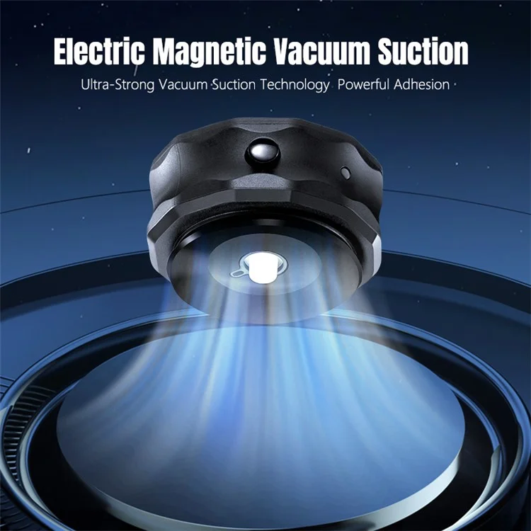STARTRC 12180048 Universal Electric Magnetic Vacuum Suction Cup Mount Adapter for Action Cameras  /  Phones