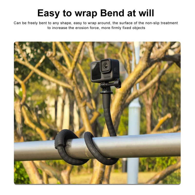 FLW357 Portable Flexible Mount Universal Action Camera Shooting Bendable Bracket