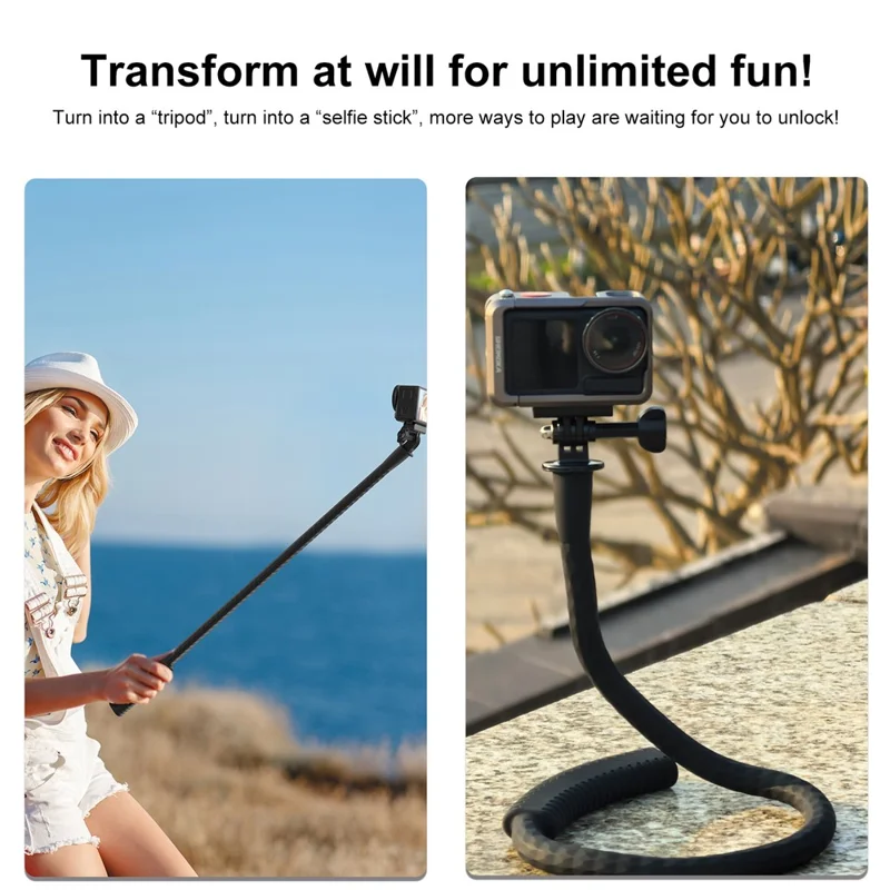 FLW357 Portable Flexible Mount Universal Action Camera Shooting Bendable Bracket