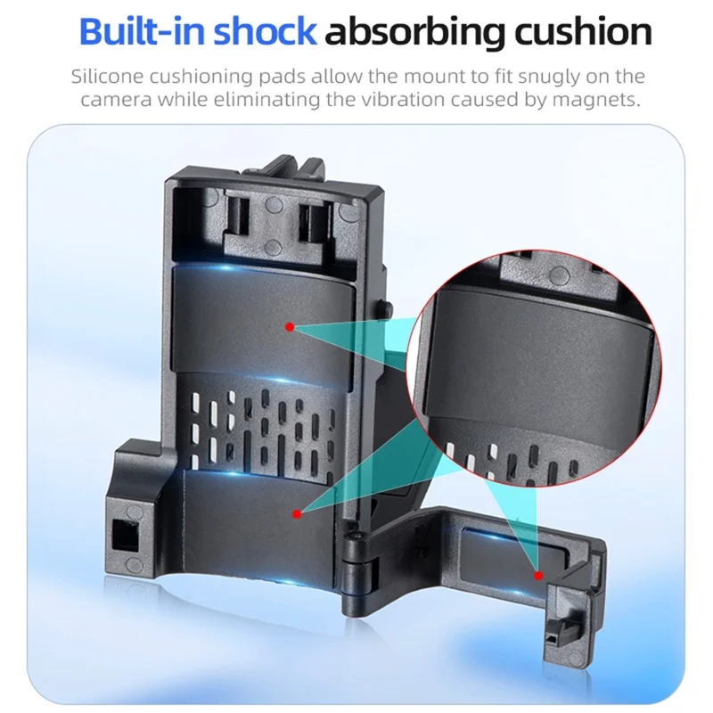 STARTRC 12150099 Support de montage magnétique pliable à 180° pour caméra DJI Osmo Pocket 3