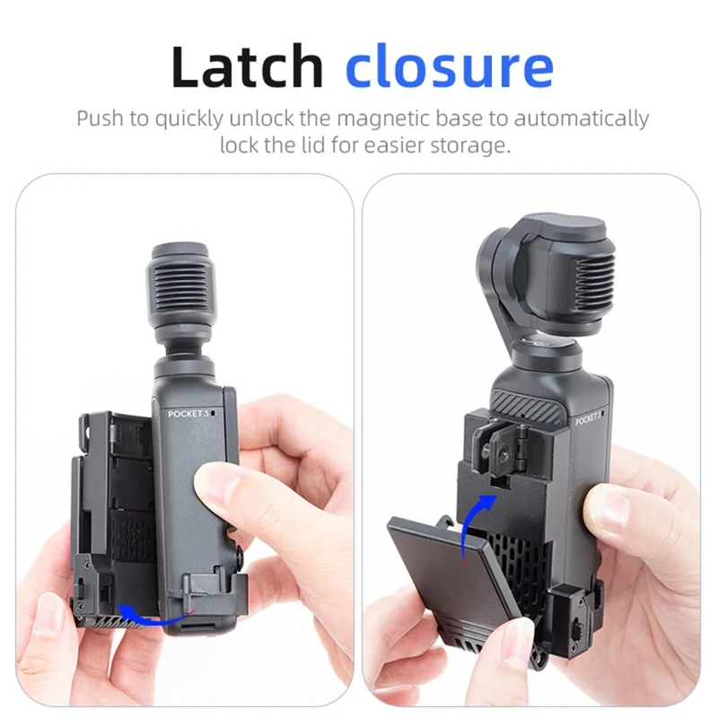 STARTRC 12150099 Support de montage magnétique pliable à 180° pour caméra DJI Osmo Pocket 3