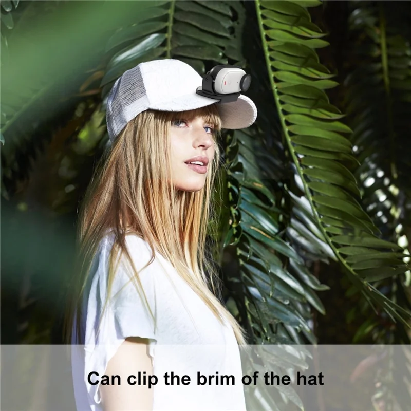 PULUZ PU869B For Insta360 GO 3 / 3S Thumb Camera Magnetic Protective Frame Anti-Shake Cap Clip