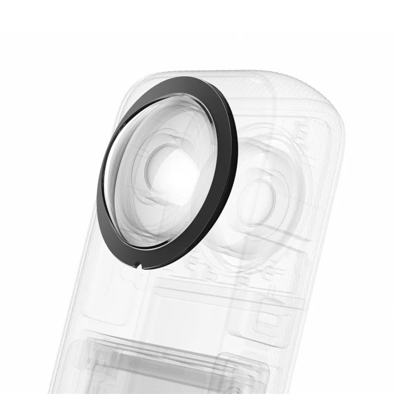 PULUZ PU806B 2 Stück für Insta360 X3 Panorama Linsenschutz Kratzfest Stoßfest HD Linsenschutz