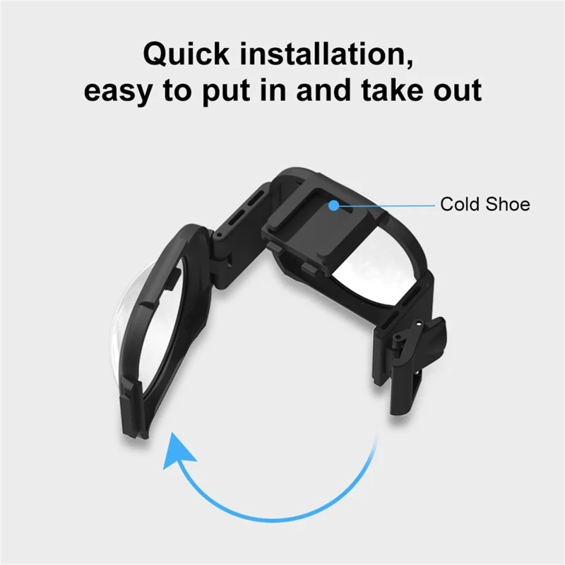 PULUZ PU599B For Insta360 ONE RS 1-Inch 360 Edition Lens Protector High Transparency Shockproof PC Lens Cover