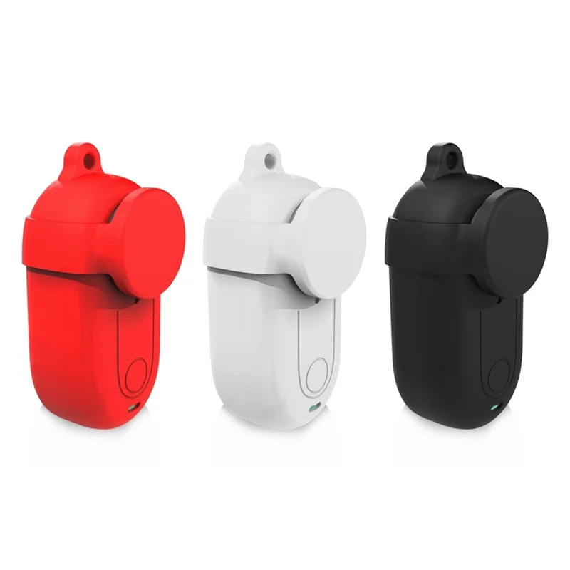 PULUZ PU864 For Insta360 GO 3 Camera Silicone Protective Case with Lens Cover - Black