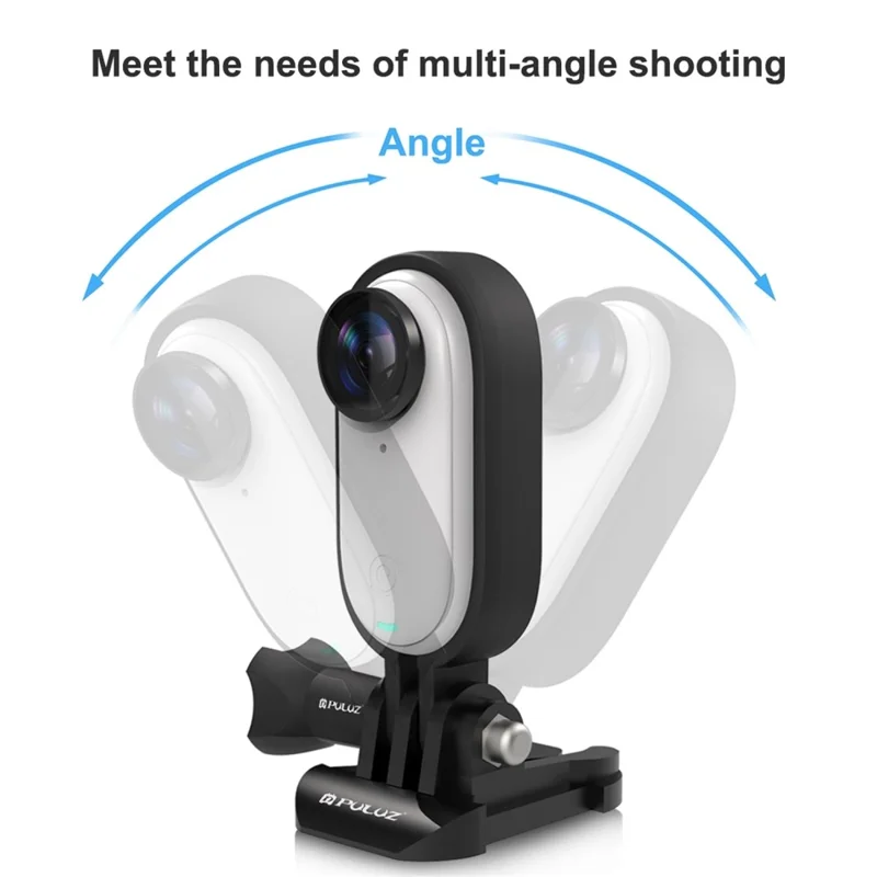 PULUZ PU872B For Insta360 GO 3 / 3S Protective Frame Angle Adjustable Plastic Shell