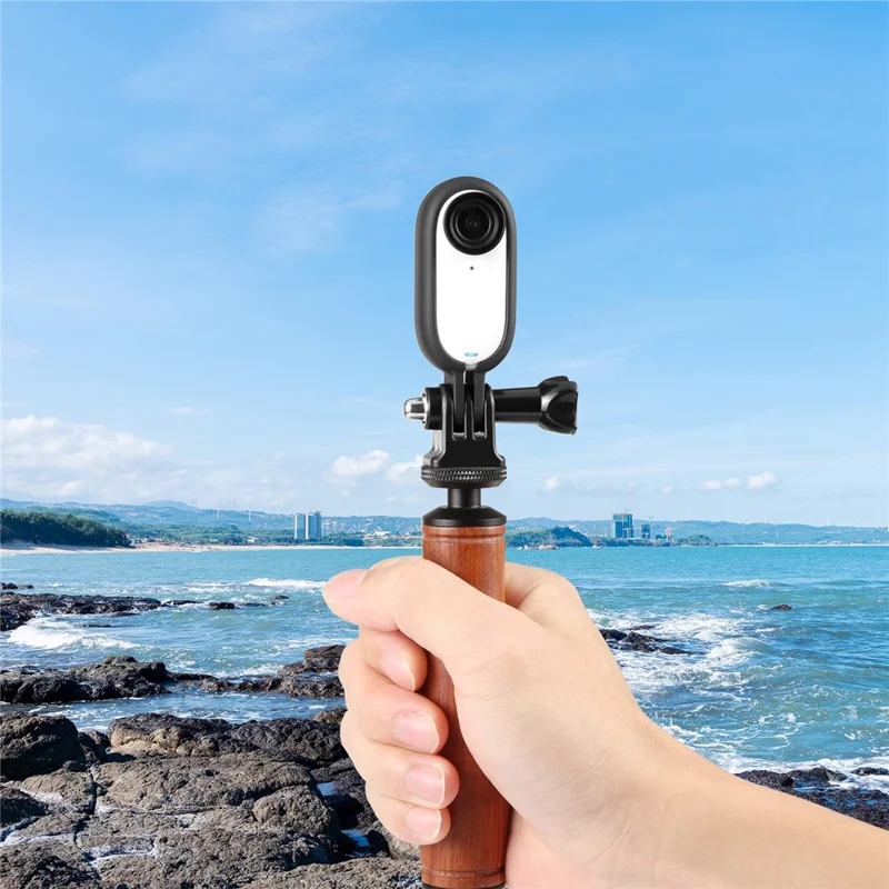 PULUZ PU880B For Insta360 GO 3 / 3S Protective Frame with 1 / 4 Screw Hole Adapter Expansion Accessory