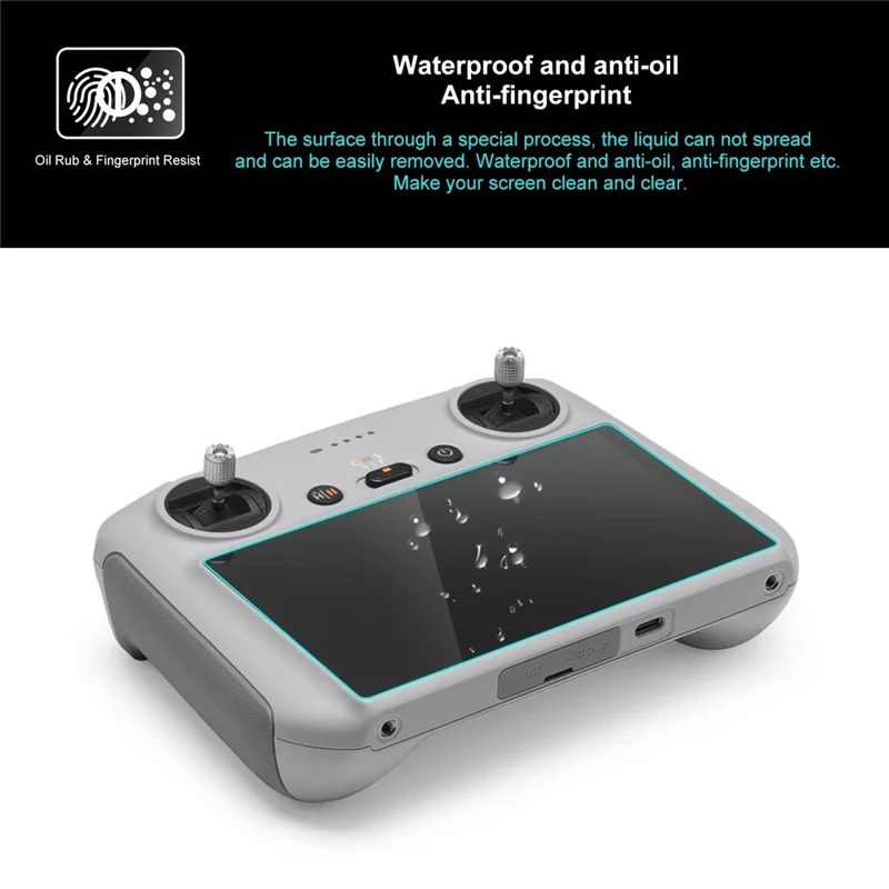 PULUZ PU825T For DJI RC / RC 2 Remote Controller Screen Protector Tempered Glass Film