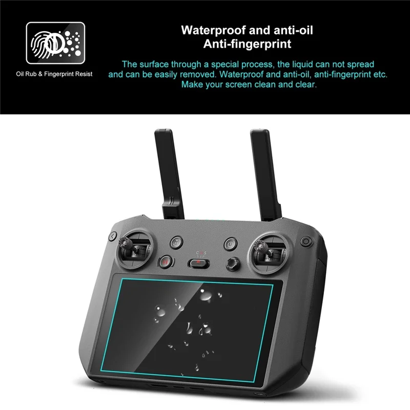 PULUZ PU826T For DJI RC Pro Remote Controller Screen Protector Tempered Glass Film