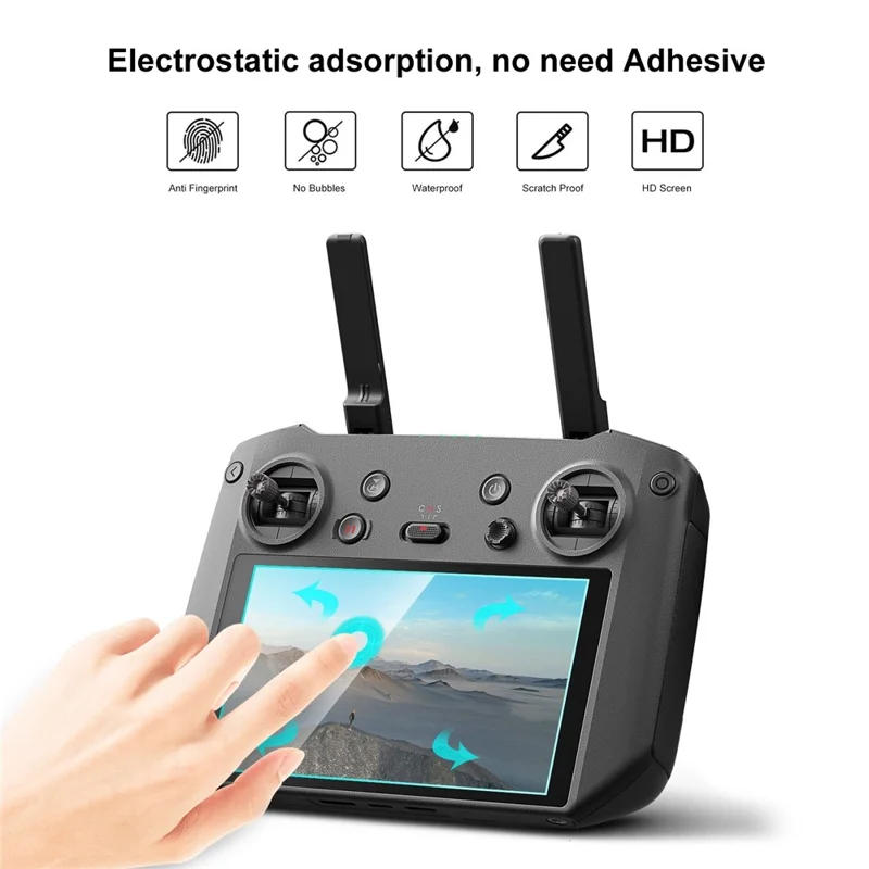 PULUZ PU826T For DJI RC Pro Remote Controller Screen Protector Tempered Glass Film
