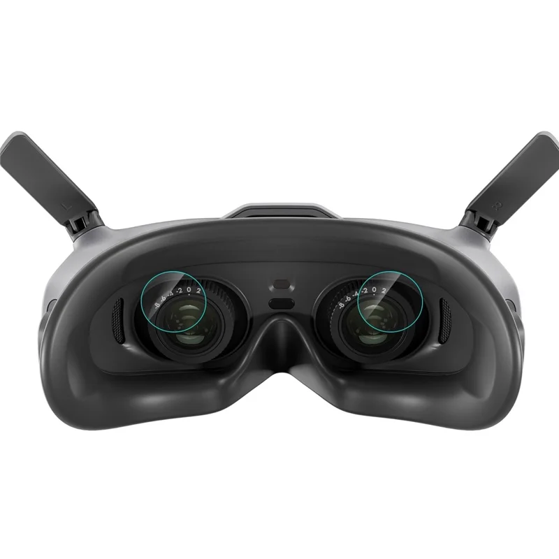 PULUZ PU828T 2Pcs for DJI Goggles 2 Lens Protector High Transparency Scratch Resistant Protective Film
