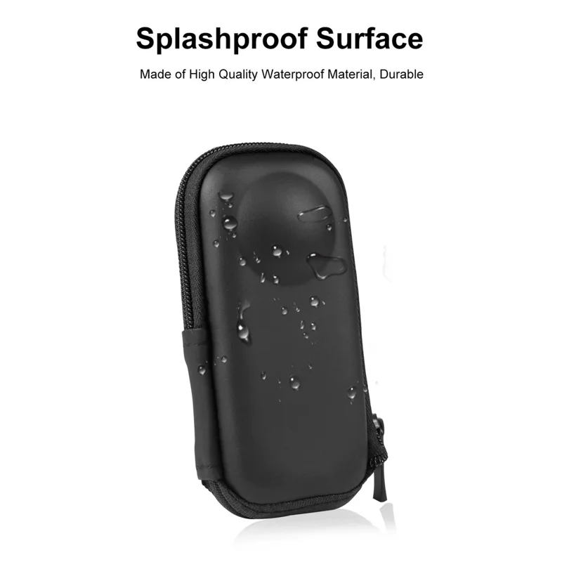 PULUZ PU821B For Insta360 X3  /  ONE X2 Camera Storage Case Waterproof PU Leather Protective Bag