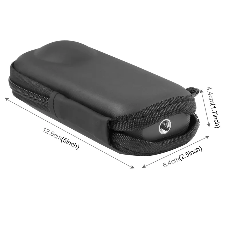 PULUZ PU821B For Insta360 X3  /  ONE X2 Camera Storage Case Waterproof PU Leather Protective Bag
