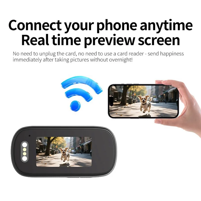 M11 Pets 4K HD Portable Action Camera 1.47 Inch Screen Magnetic Clip-On Thumb Cam Video Recorder with Full Set Accessory