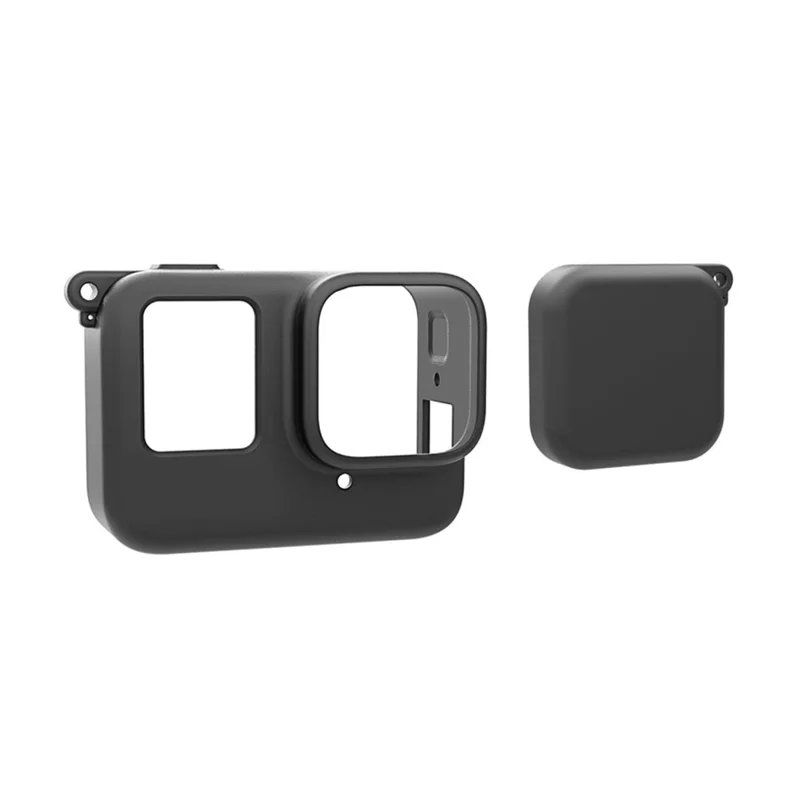 PULUZ PU963B Funda de Silicona con Tapa de Objetivo para Cámara Insta360 Ace Pro