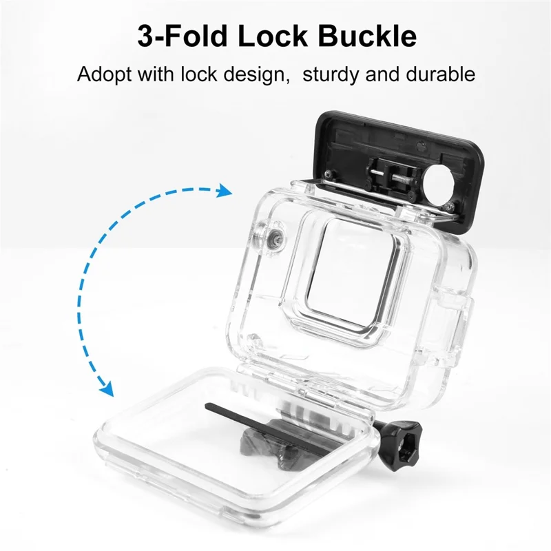 PULUZ PU964T For Insta360 Ace Pro Camera Waterproof Case 60m Underwater Housing