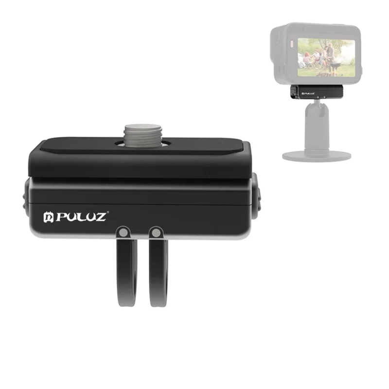PULUZ PU965B For Insta360 Ace  /  Ace Pro  /  X3  /  One X2 Action Camera Magnetic Quick Release Mount 1 / 4 Inch Screw