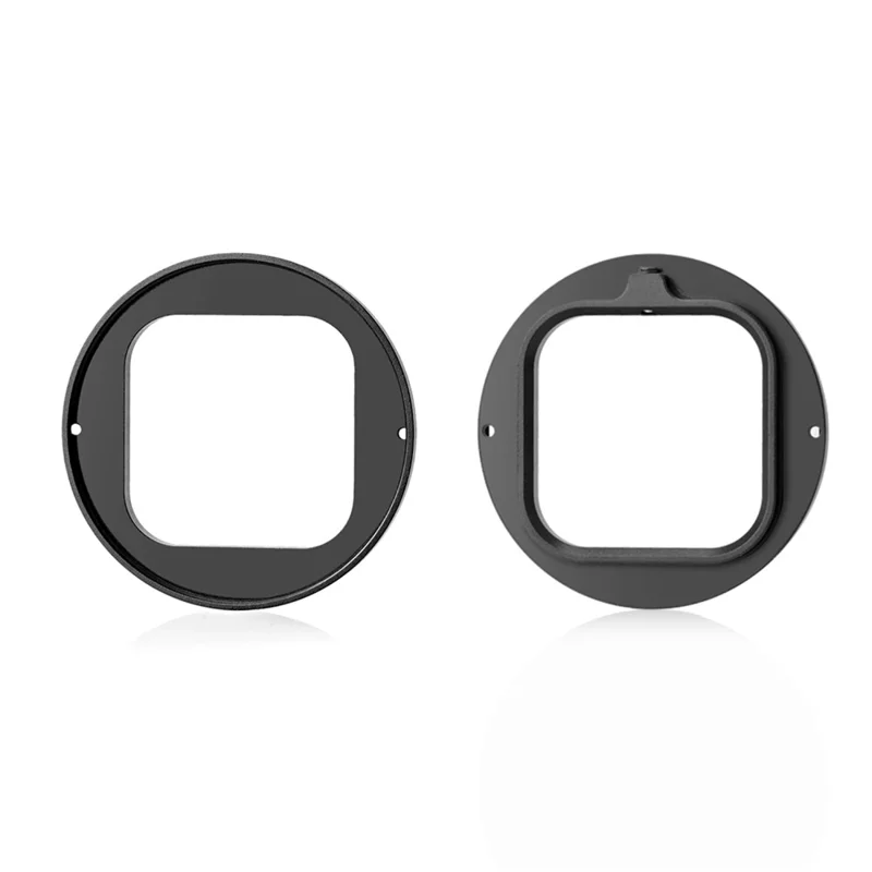 PULUZ PU969B For Insta360 Ace Pro Action Camera Lens Filter Ring Adapter with UV Filter + Lens Cap